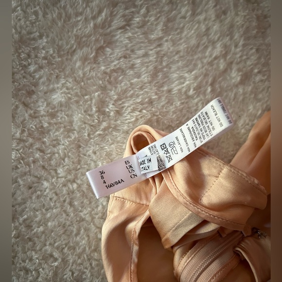 La Perla Pink Silk Pants Size 0 - Picture 3 of 7